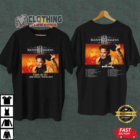 Kenny Loggins This Is It His Final Tour 2023 Merch Kenny Loggins Tour