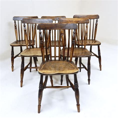 These old kitchen chairs are not just ideal for dinner tables but can be set up anywhere without hampering their unique look. Antique Country Kitchen Chairs