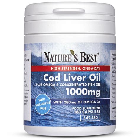 Cod liver oil is one nutritional supplement that is known for improving the look and amount of hair, mainly since it improves the health of the body in general. Cod Liver Oil Capsules | Tablets with Omega 3 | Nature's Best