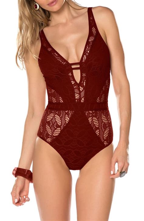Becca Color Play One Piece Swimsuit Nordstrom