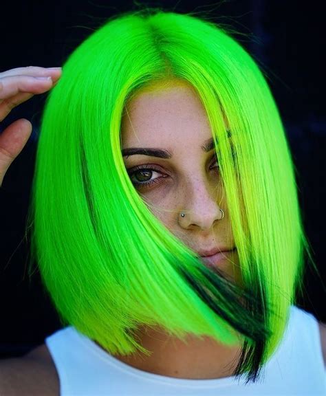 Pravana в Instagram Lime Green Lookin C L E A N 💚⚡ Bangmyhair