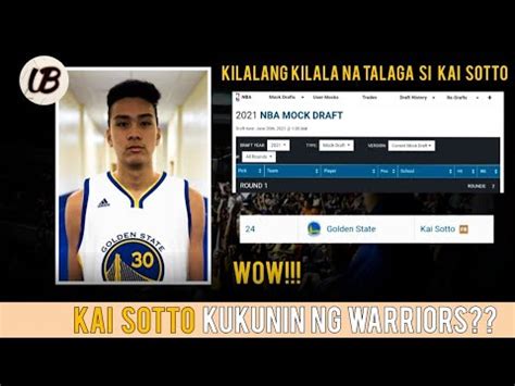 The 2021 nba draft class is one of the most talented and deepest in recent memory. FIRST PURE FILIPINO NBA PLAYER? | KAI SOTTO PANG 24 SA NBA ...