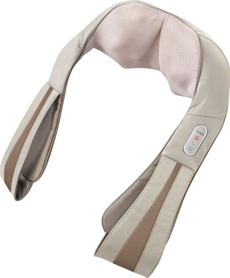 Homedics Shiatsu Deluxe Neck And Shoulder Massager With Heat Gray Nms