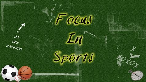 Focus In Sports Craig Sigl Youtube