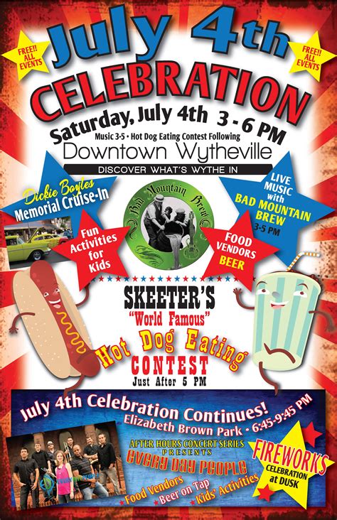 Manager often only watched their own backs and let others fail routinely. Downtown Wytheville's 4th of July Celebrations & Dickie ...