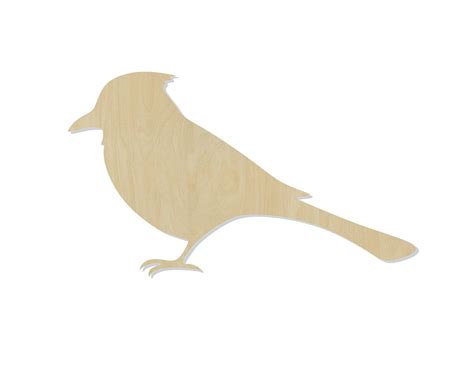 Blue Jay Bird wood blank cutouts DIY Paint Birds Flying Animal | Etsy