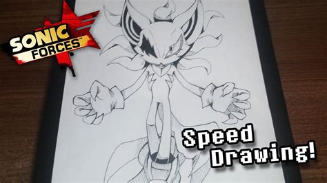 Speed Drawing Infinite ∞ Sonic Forces Youtube