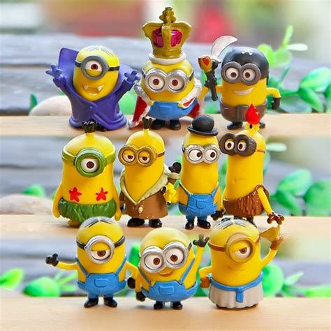 10 Pièceslot Minion Roi Vampire Noël Figurines Miniatures Jouets