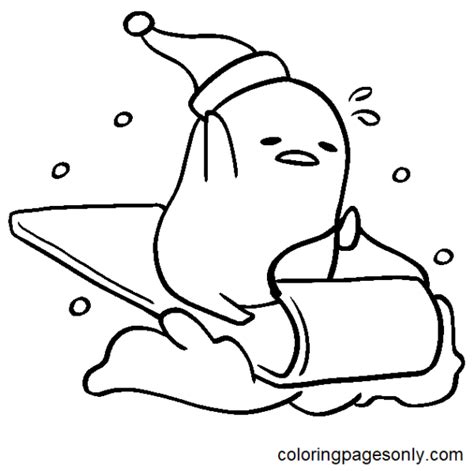 Gudetama Coloring Pages Printable For Free Download