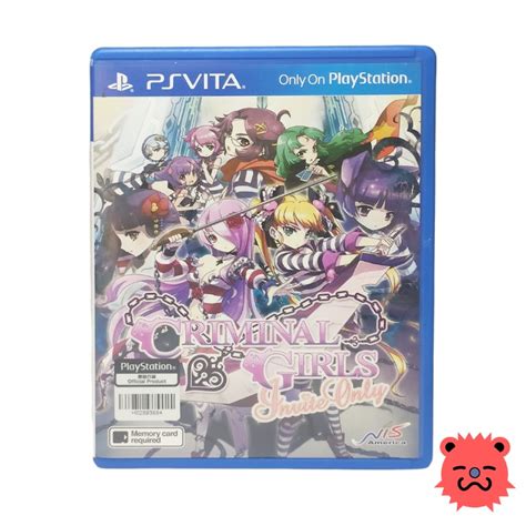 Criminal Girls Invite Only Game For Ps Vita Asia English