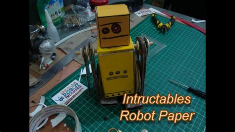 Instructables Robot Paper Youtube