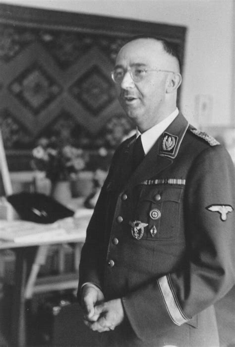 Portrait Of Reichsfuehrer Ss Heinrich Himmler On His Birthday In His