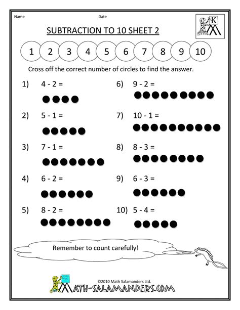 Addition And Subtraction Free Printable Worksheets
