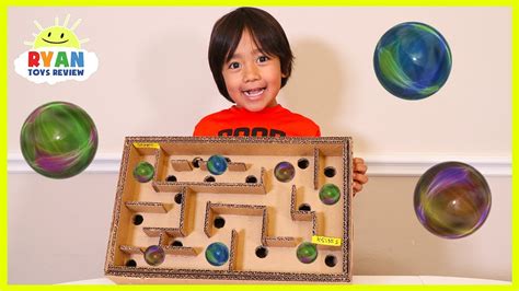 Diy Homemade Marble Labyrinth Maze Board Game From Cardboard Diy Newest