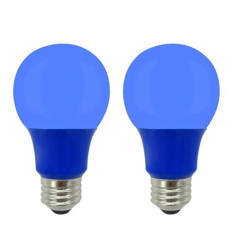 Led A19 Colored Light Bulb 5w 40w Equivalent E26 Medium Base 120v
