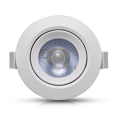 Spot LED Embutir 7W Redondo | Ledsafe® - EnergiLux