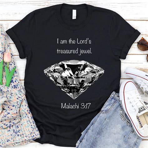 I Am The Lords Treasured Jewel Malachi 317 Christian T Shirt