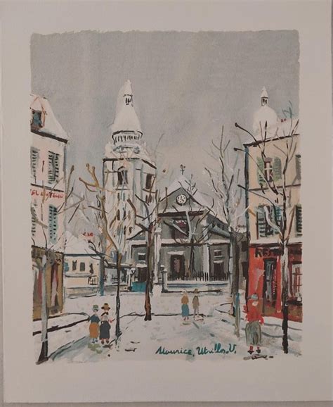 Maurice Utrillo 1883 1955 Eglise Saint Pierre De Catawiki