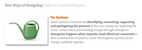 The Transition Design Framework Transition Design Seminar Cmu