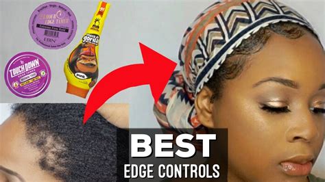 Best Edge Controls For 4c Natural Hair I Maximum Hold Youtube
