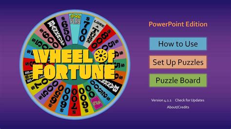 024 Template Ideas Powerpoint Game Show Templates Free For Wheel Of