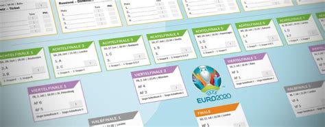 Der em 2021 spielplan in chronologischer reihenfolge alle 51 partien der euro 2020 mit datum, deutscher uhrzeit spielort.für fußballfans, die auch gerne selbst ihre tipps abgeben und eintragen würden, gibt's hier außerdem auch den fußball em 2021 spielplan als pdf herunterzuladen. EM-Spielplan 2021 als PDF: Einfach ausdrucken