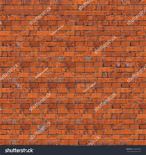 Dark Red Brick Wall Texture Grunge Seamless Tileable