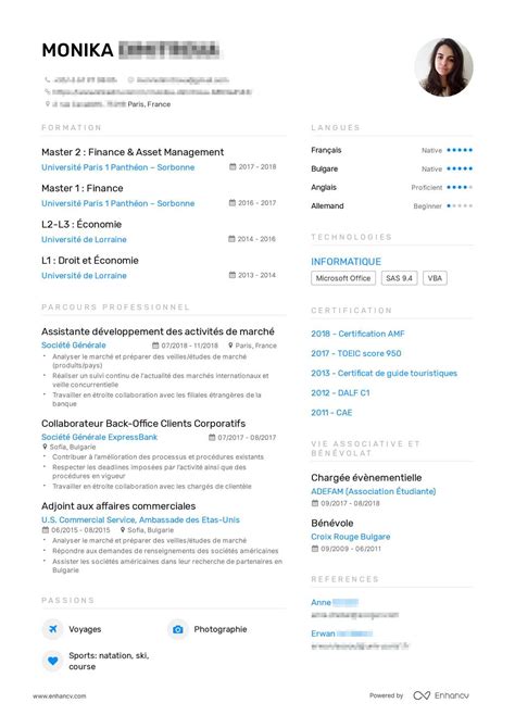 Exemple de CV pertinent et moderne pour 2020