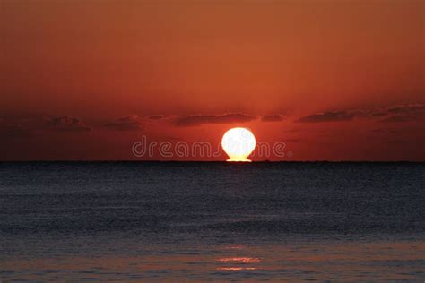 Sunrise Over Atlantic Ocean Stock Image Image Of Beach Season 22796561