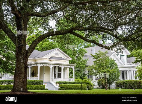 Alabama Eufaula Randolph Street Historic Homes Along Walking Tour Hi