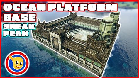 Ark Ocean Platform Base Build Sneak Peak Youtube