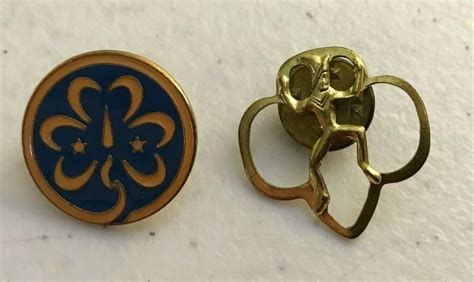 Lot Of 2 Girl Scout Brownie Pins