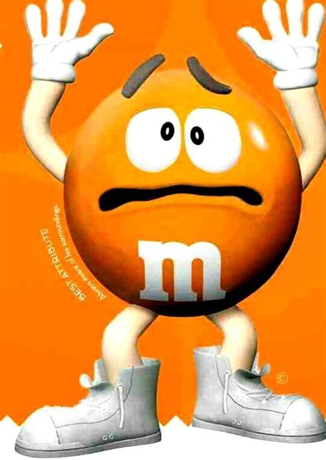 M And M Characters Orange Printable Word Searches