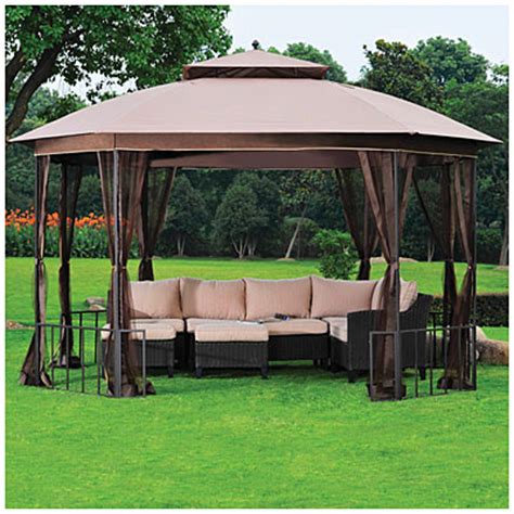 Garden winds has a wide selection of replacement gazebo canopies and mosquito netting replacement options for you. View Wilson & Fisher® 11' x 13' Catalina Octagon Gazebo ...