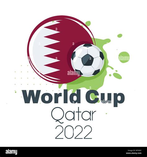 Soccer Championship Design Element Or Card World Cup 2022 Football