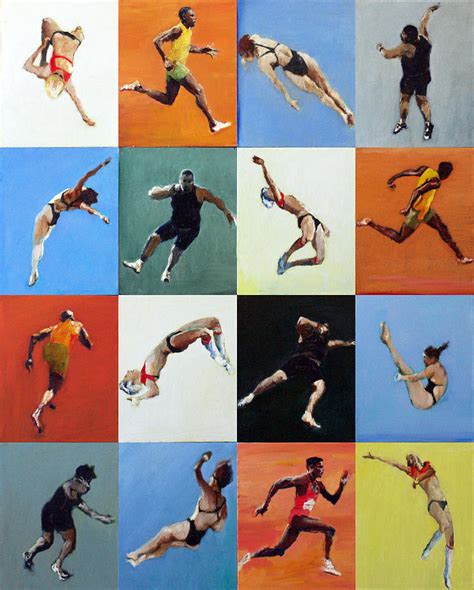 Olympic Games Painting By Nicholas Stedman Fine Art America