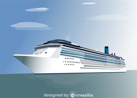 Cruise Ship Vector Free Download Creazilla