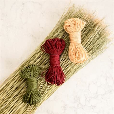 Broom Making Materials Cording Bundle The Crafters Box