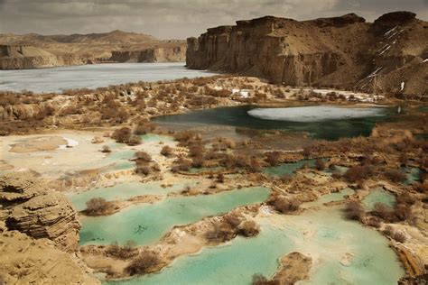 Band E Amir Part Frozen Landlocked Country Afghanistan Travel