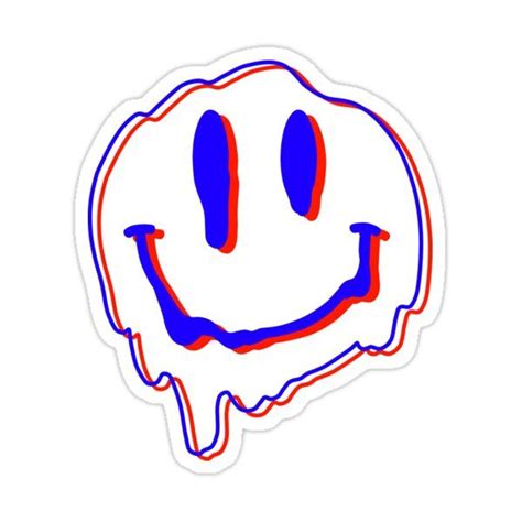 Melting Sticker By Daiy S0ck In 2021 Smiley Face Ts Emoji Tattoo