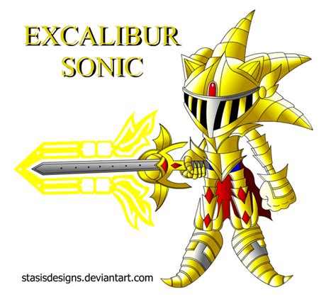 Excalibur Sonic By Stasisdesigns On Deviantart