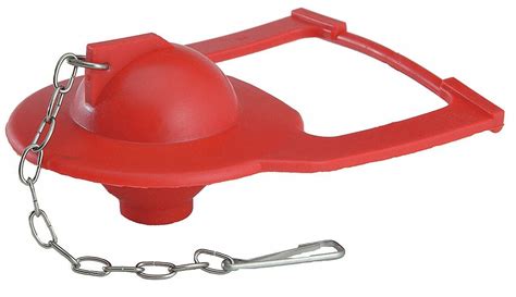 Korky Rubber Toilet Hinge Flapper Red For Use With Fits Specific One