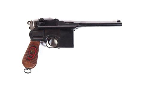 Sold Price Mauser Model C96 Red Nine 9mm Pistol April 5 0117 12