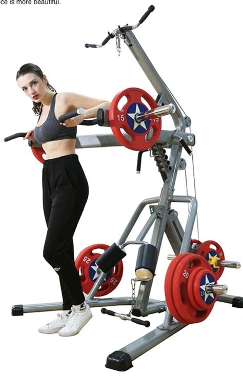 Commercial Gym Equipment 3 In 1 Multifunction Home Gym Functional Smith