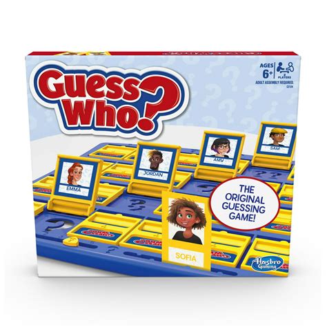 Classic Guess Who Original Guessing Game Ages 6 And Up Walmart