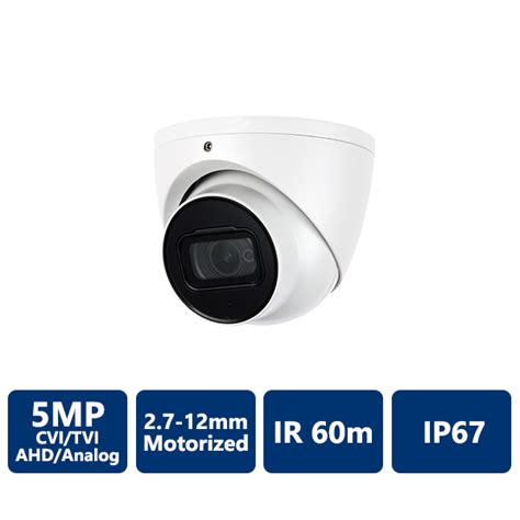 5MP 4-In-1 HD Analog IR Eyeball, 2.7-12mm Motorized(CAM ...