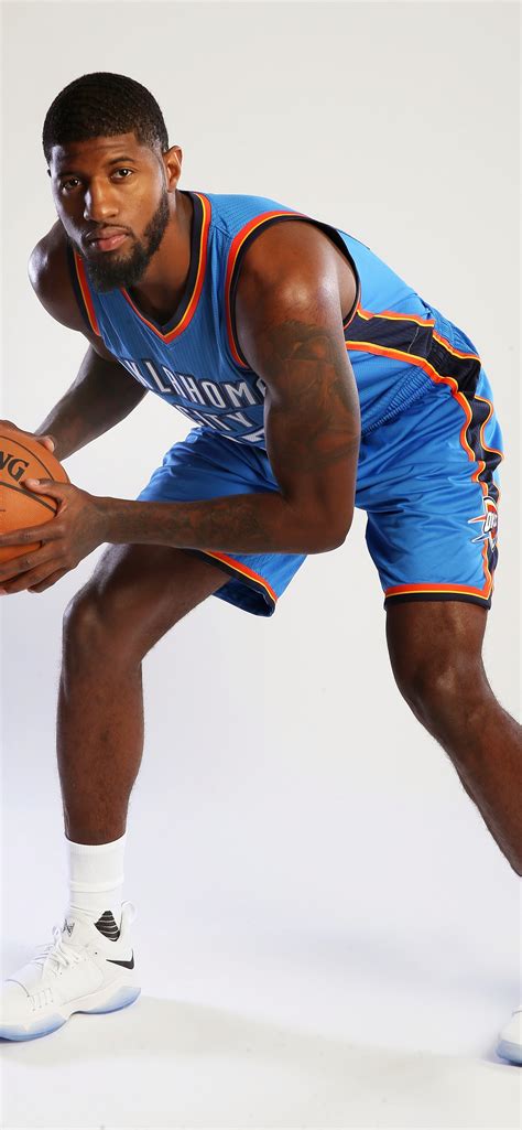 Paul George Oklahoma City Thunder Iphone Wallpapers Free Download