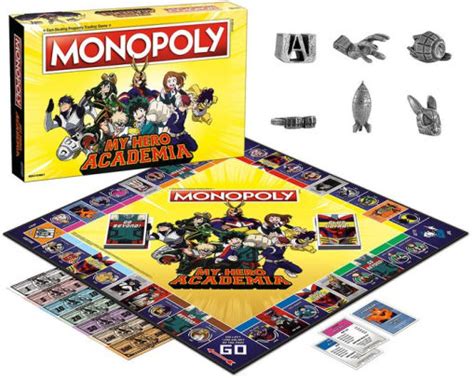 Monopoly My Hero Academia By Usaopoly Inc Barnes And Noble®