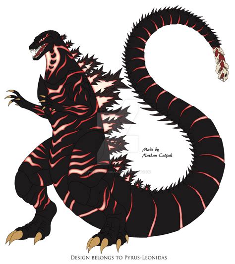 Shin Godzilla Redesign By Pyrus Leonidas On Deviantart