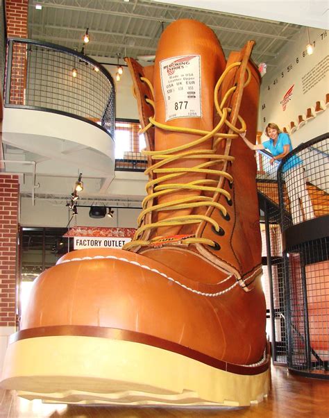 Built By Its Employees This Red Wing Boot Is Recognized By Guiness As